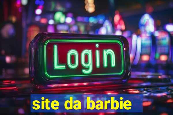 site da barbie - jogos